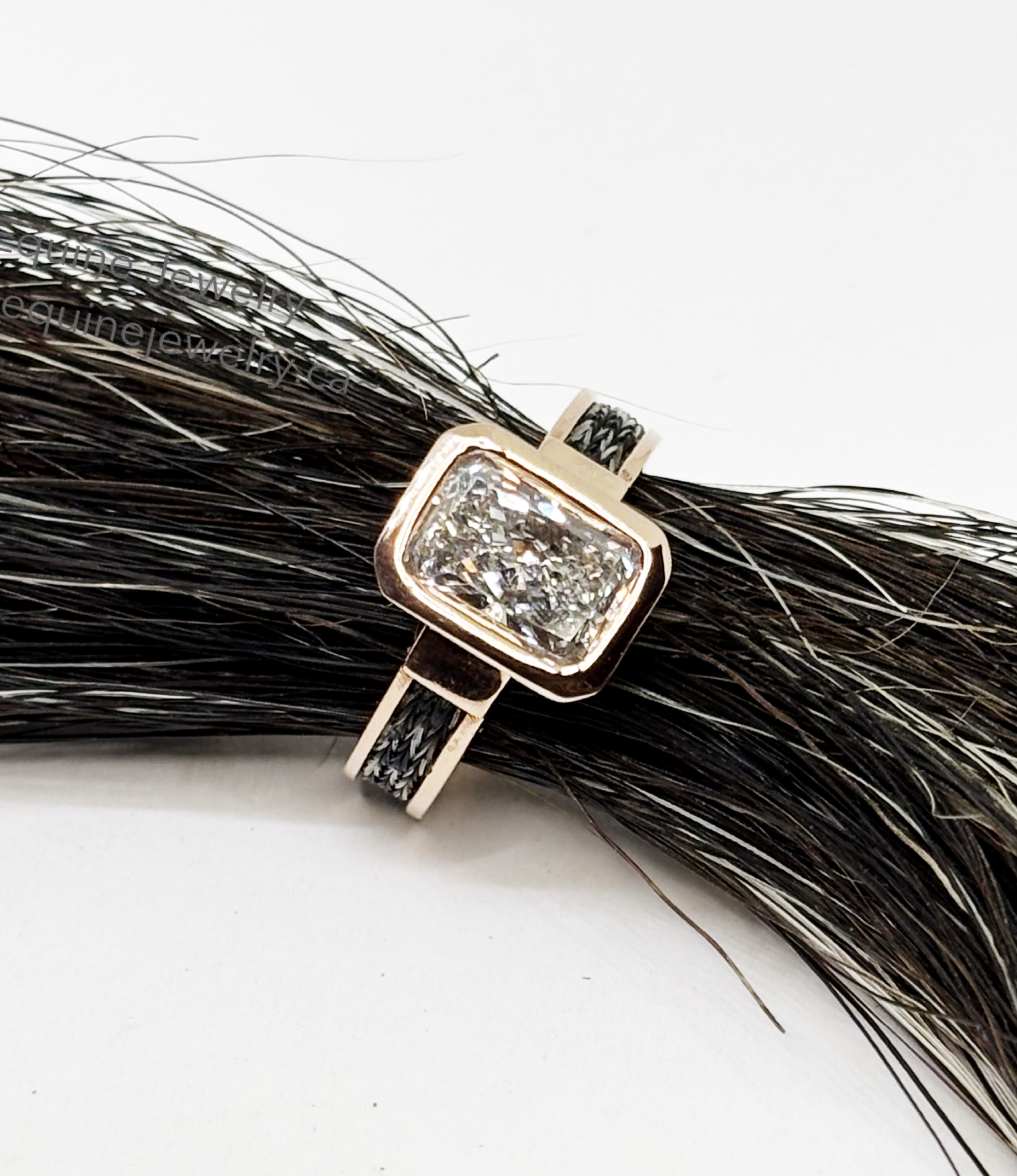 10K Rose Gold with 3.14K Diamond 